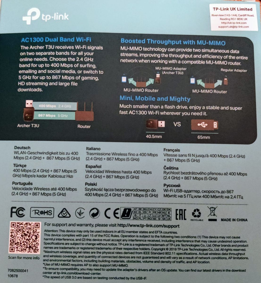 USB WiFi adapter support request for the rtl8822bu driver - Feature ...